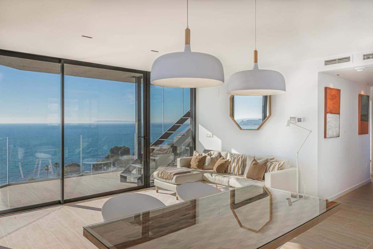 Modern Sea Front Jacuzzi Blue Sky Apartman Alicante Kültér fotó